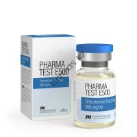 PharmaTest-E 500 (Тестостерон энантат) PharmaCom Labs балон 10 мл (500 мг/1 мл)