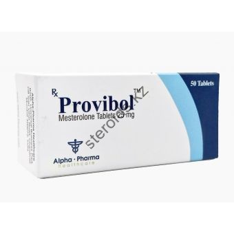 Provibol (Провирон, Местеролон) Alpha Pharma 50 таблеток (1таб 25 мг) - Кокшетау