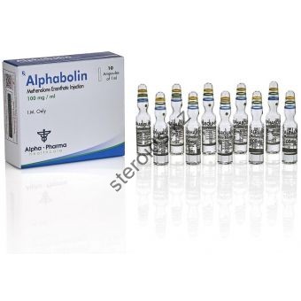 Alphabolin (Метенолон) Alpha Pharma 10 ампул по 1мл (1амп 100 мг) - Кокшетау