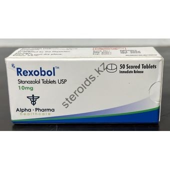 Rexobol (Станозолол, Винстрол) Alpha Pharma 50 таблеток (1таб 10 мг) - Кокшетау