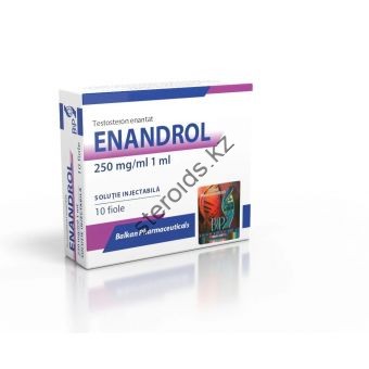 Testosterone Enanthate (Тестостерон энантат) Balkan 10 ампул по 1мл (1амп 250 мг) - Кокшетау