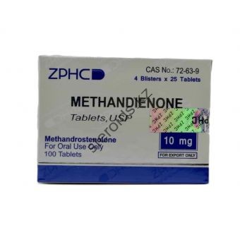 Метан ZPHC (Methandienone) 100 таблеток (1таб 10 мг) - Кокшетау